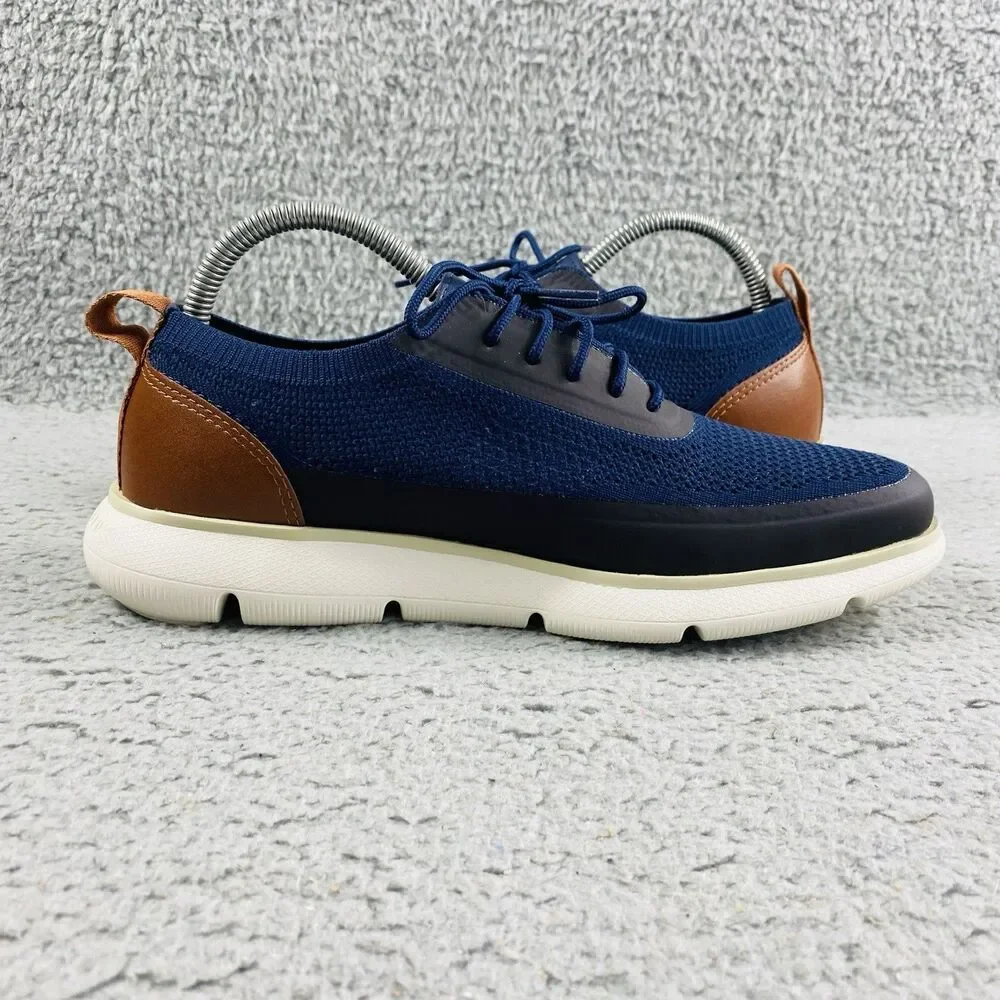 Cole Haan Zerogrand Omni Stitchlite Knit Sneakers Mens 7M Navy Blue C34656